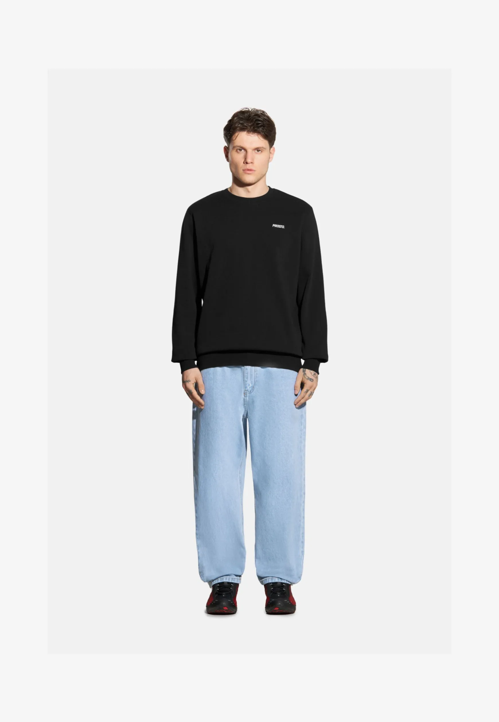 Crewneck Basic Black