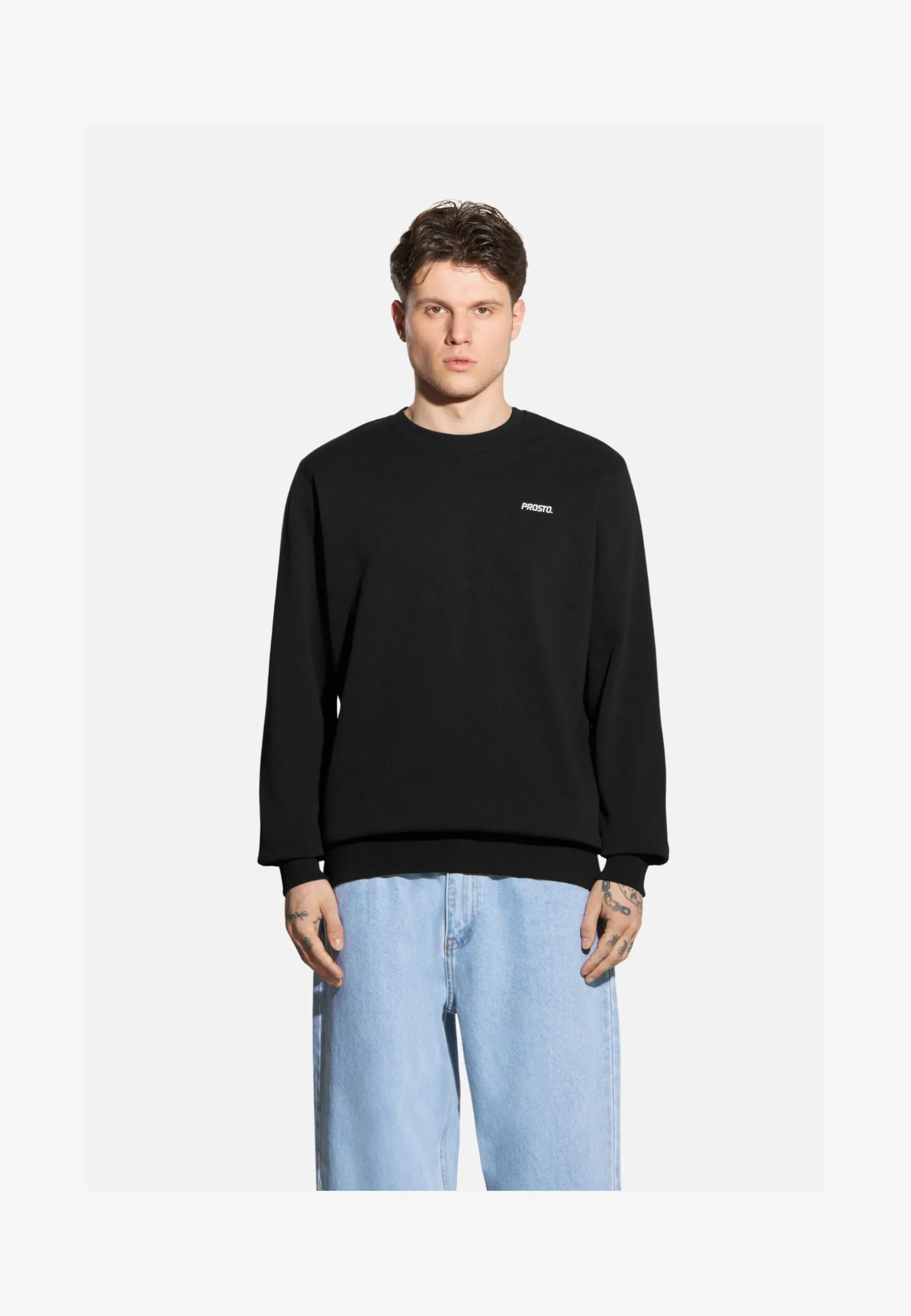 Crewneck Basic Black