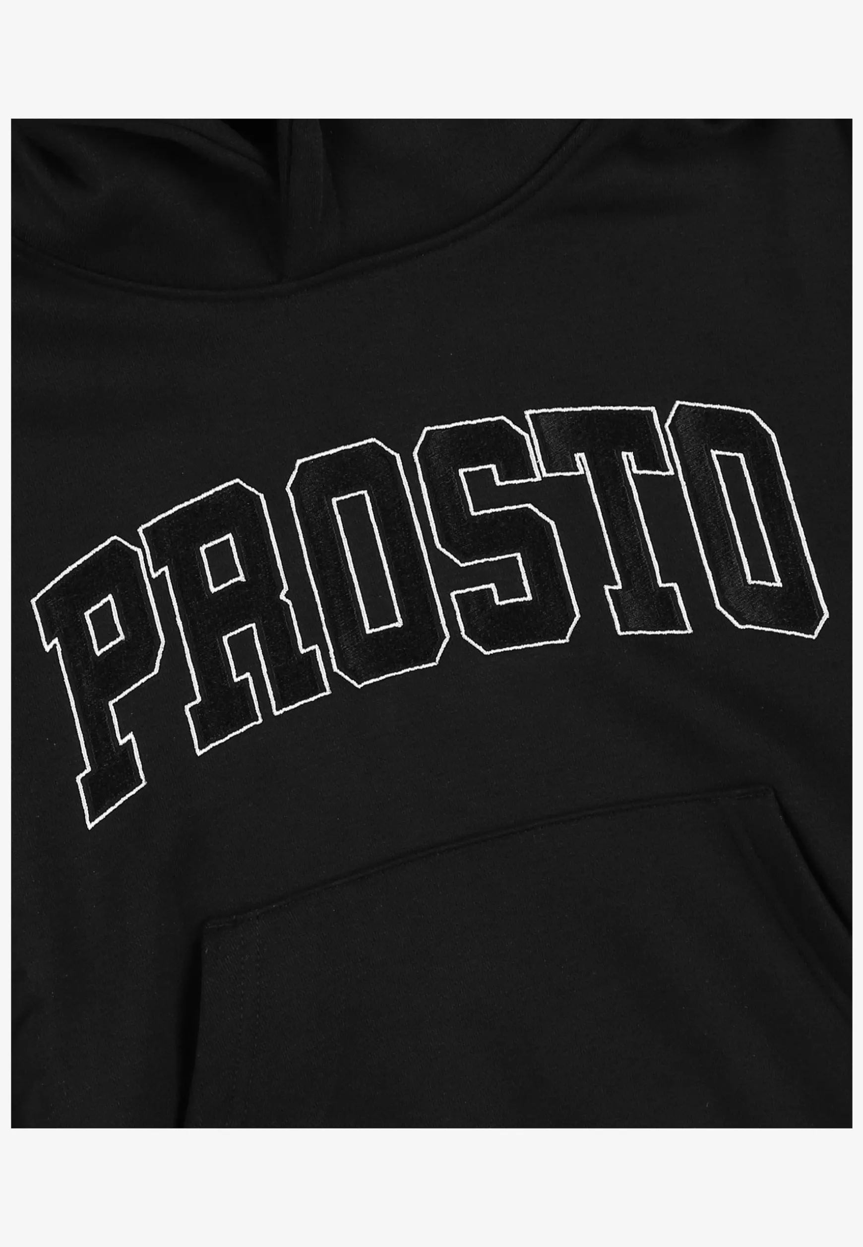 Hoodie Backstage Black
