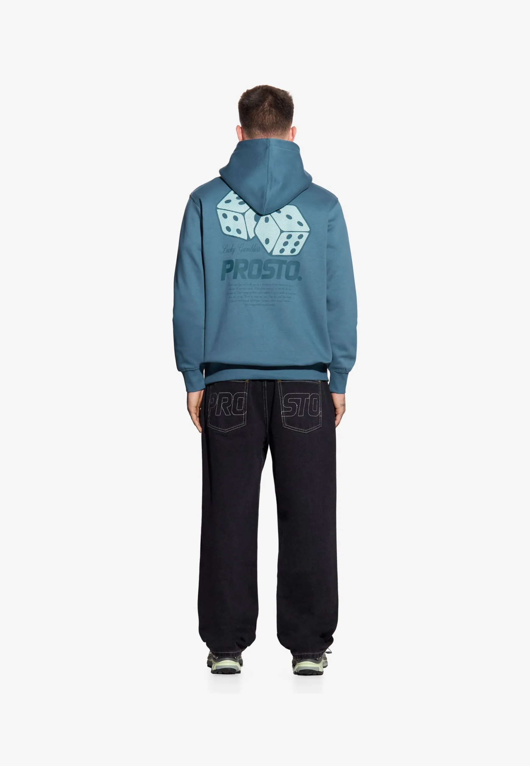 Hoodie Gamblers Turquise