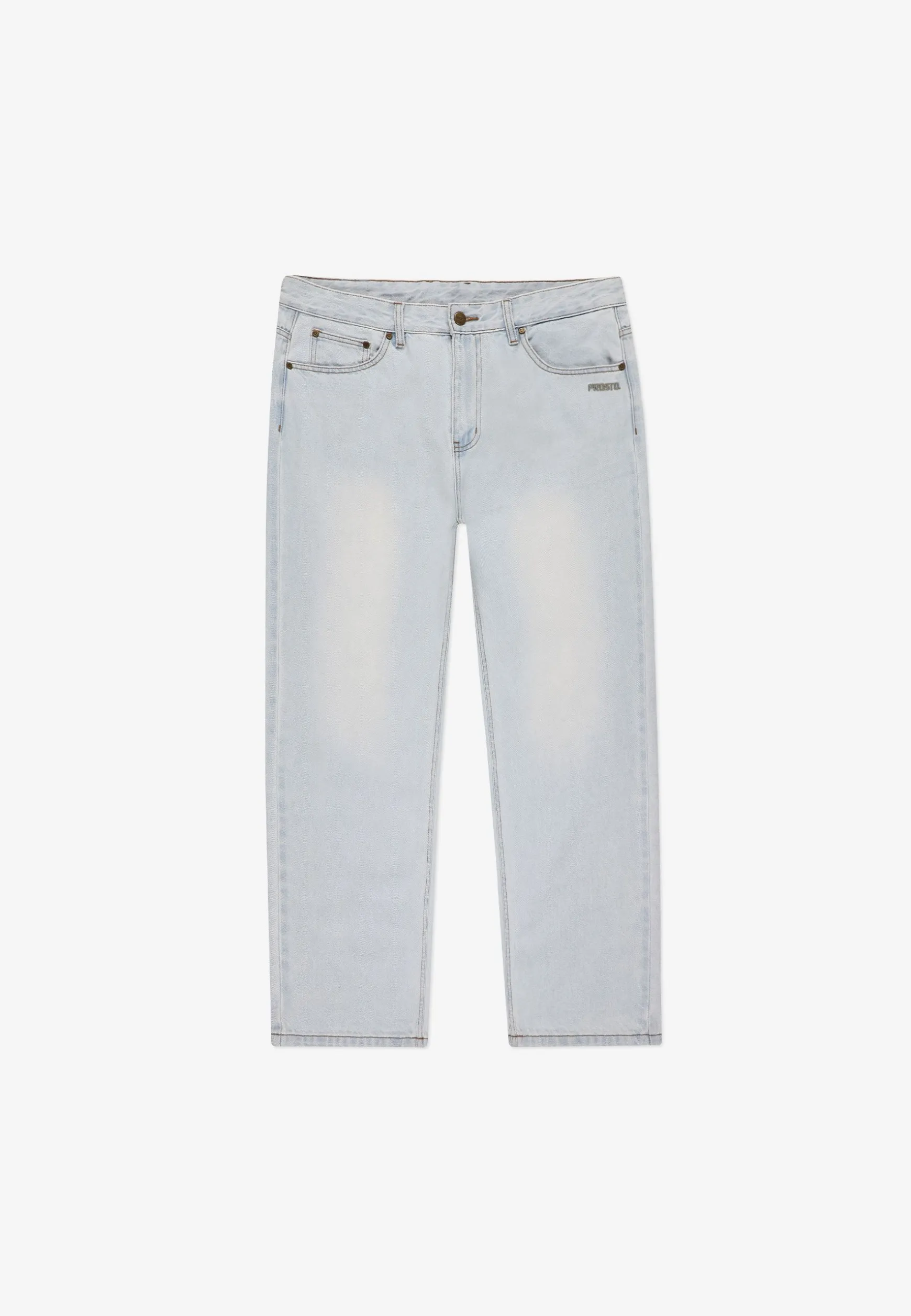Jeans Baggy Overdyed Light Blue