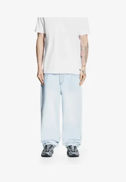 Jeans Baggy Overdyed Light Blue