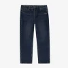 Jeans Tapered Tras Blue