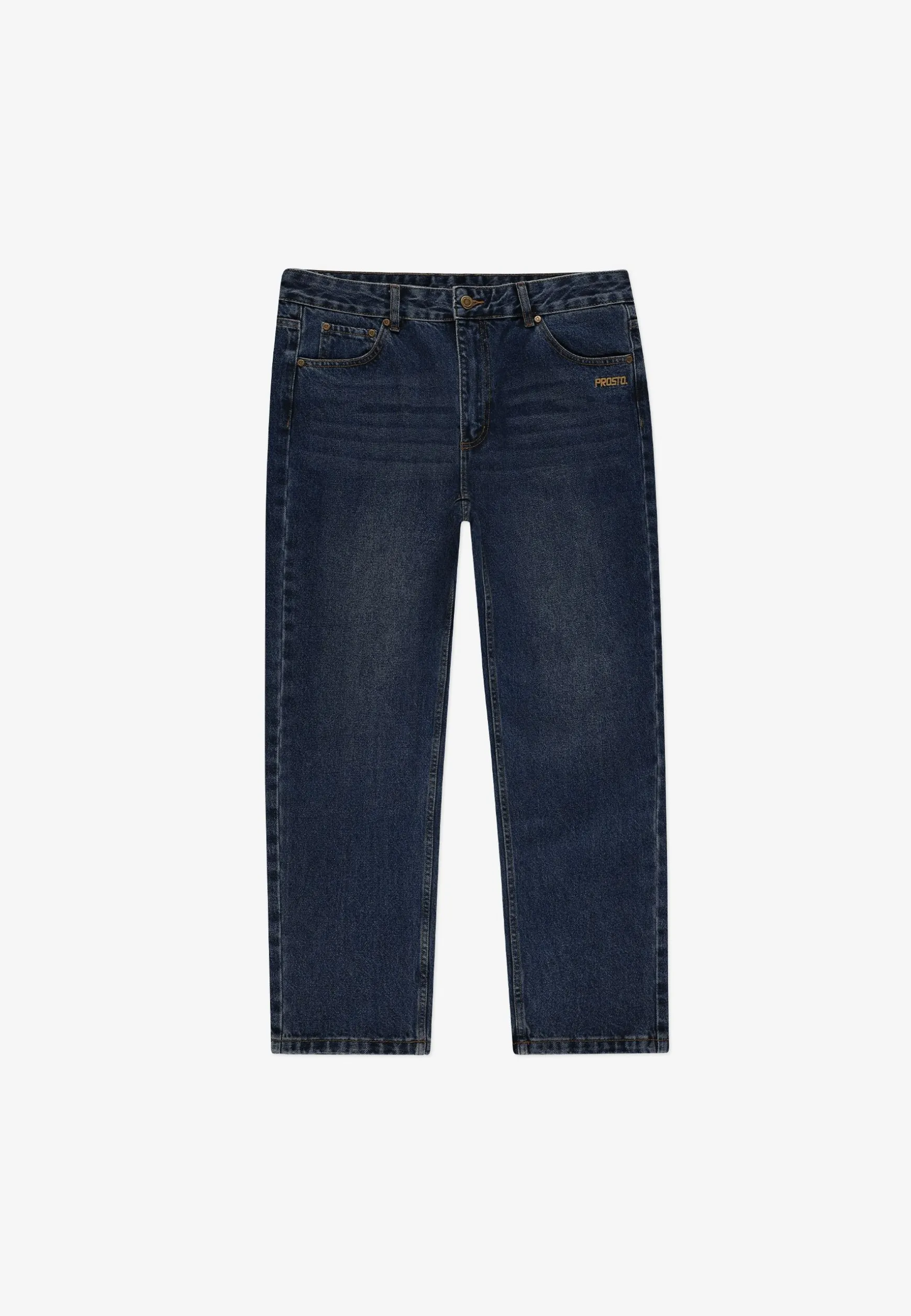 Jeans Tapered Tras Blue