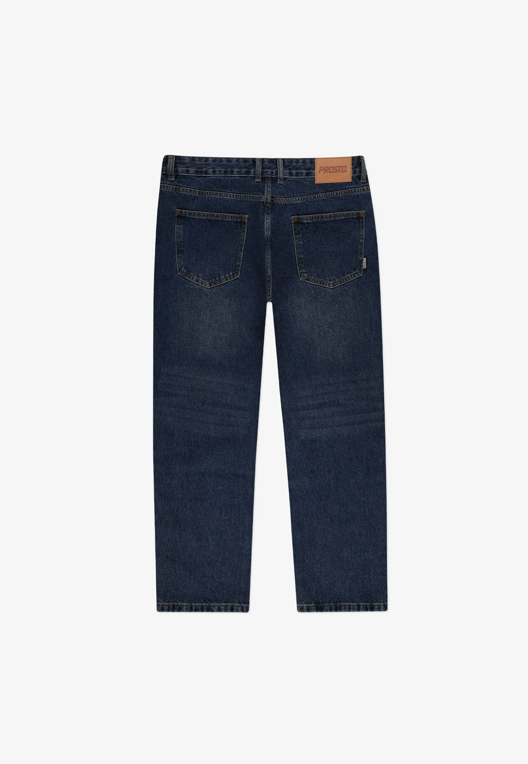 Jeans Tapered Tras Blue