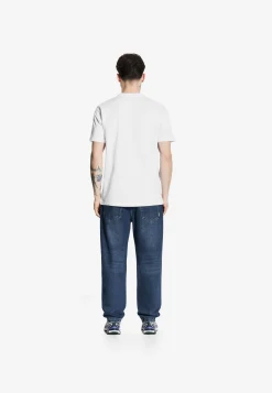 Jeans Tapered Tras Blue
