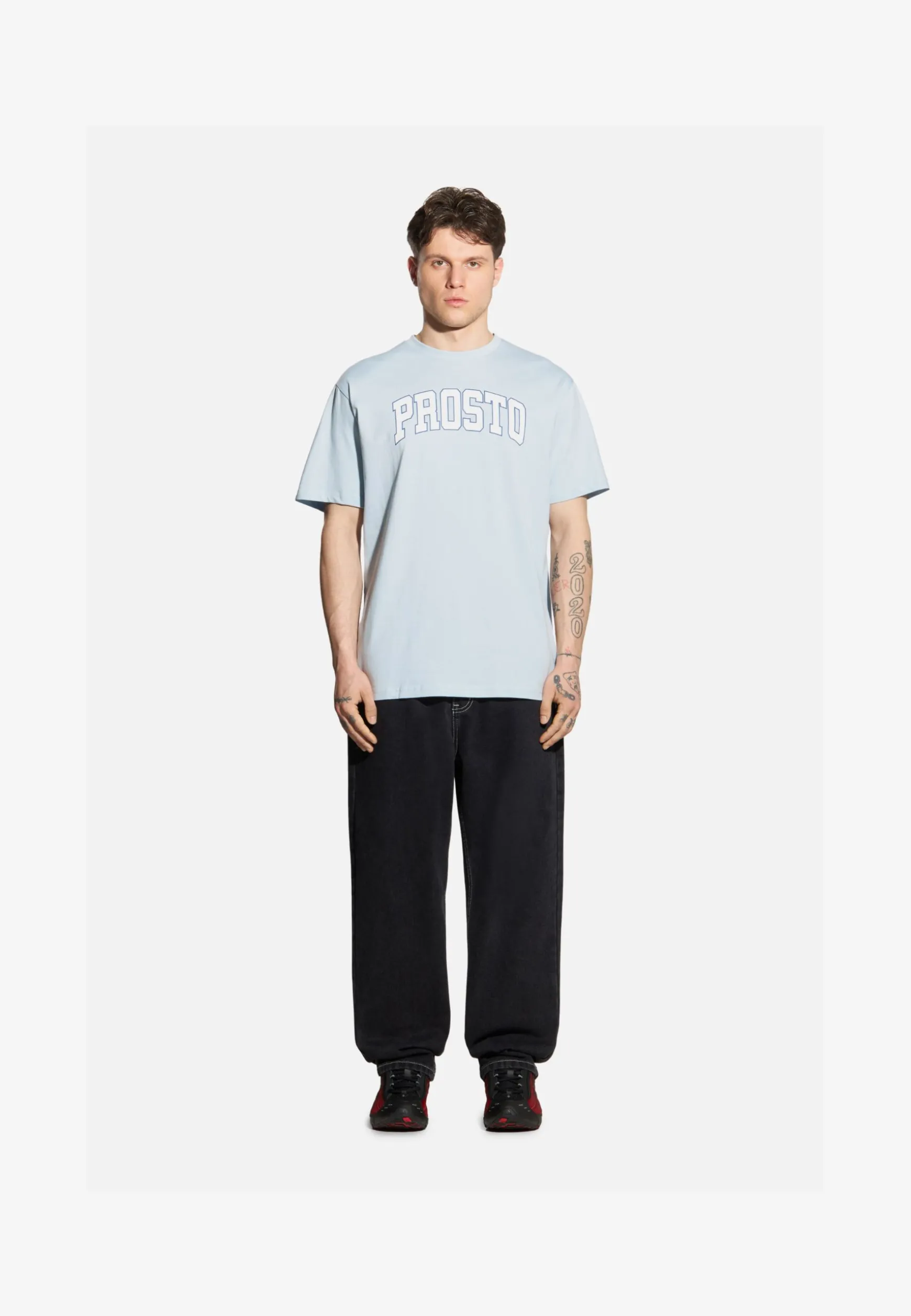 T-shirt College Light Blue