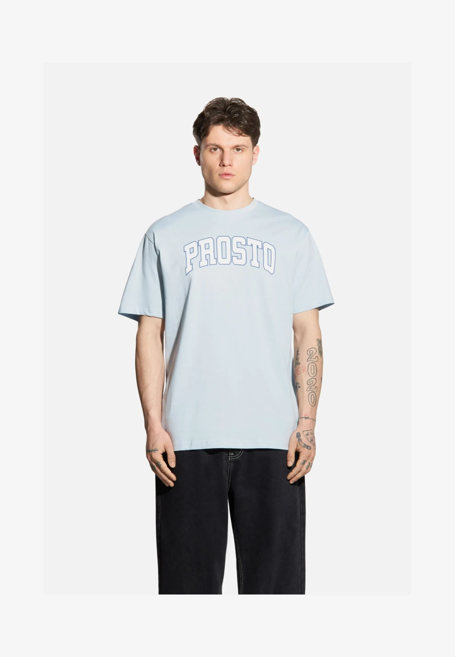 T-shirt College Light Blue