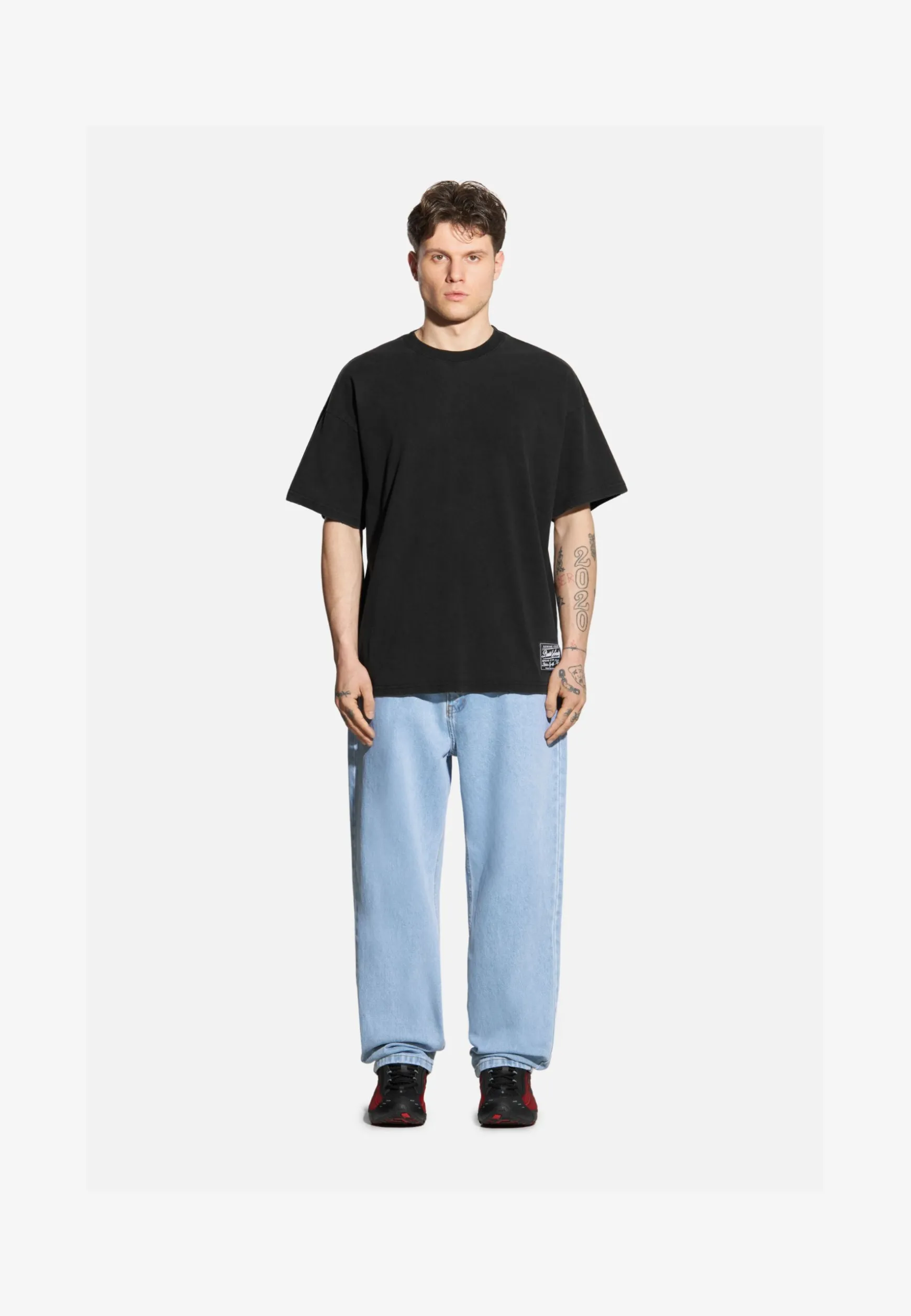 T-shirt Infinity Label Black
