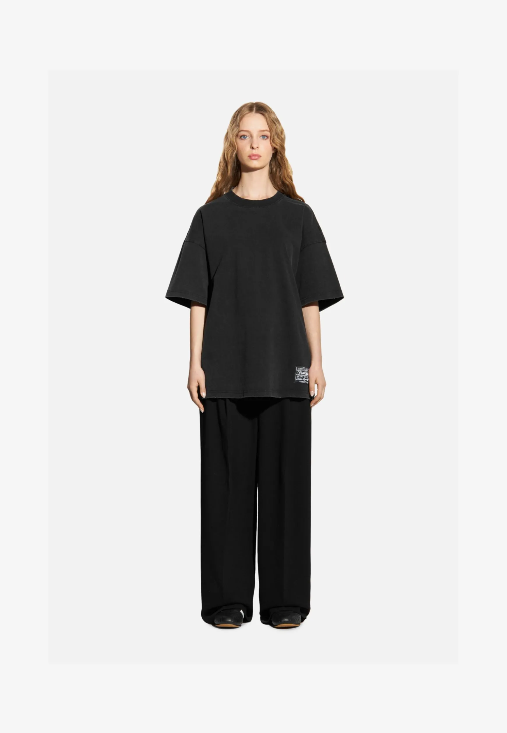 T-shirt Infinity Label Black