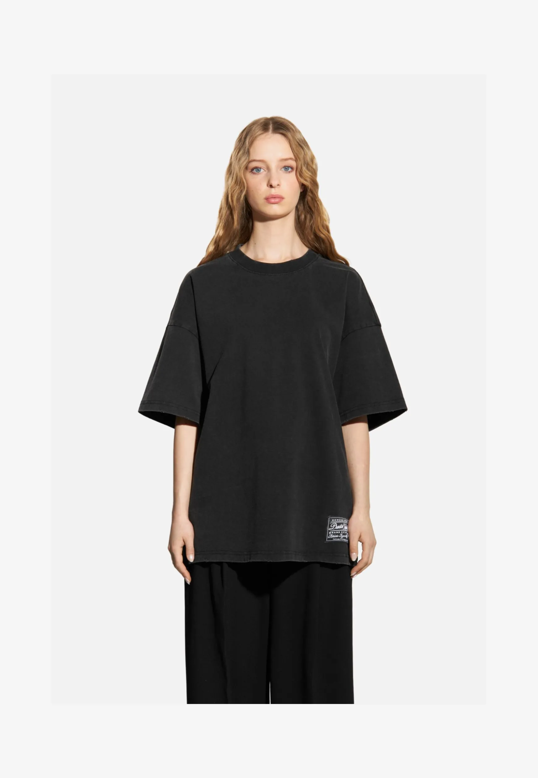 T-shirt Infinity Label Black