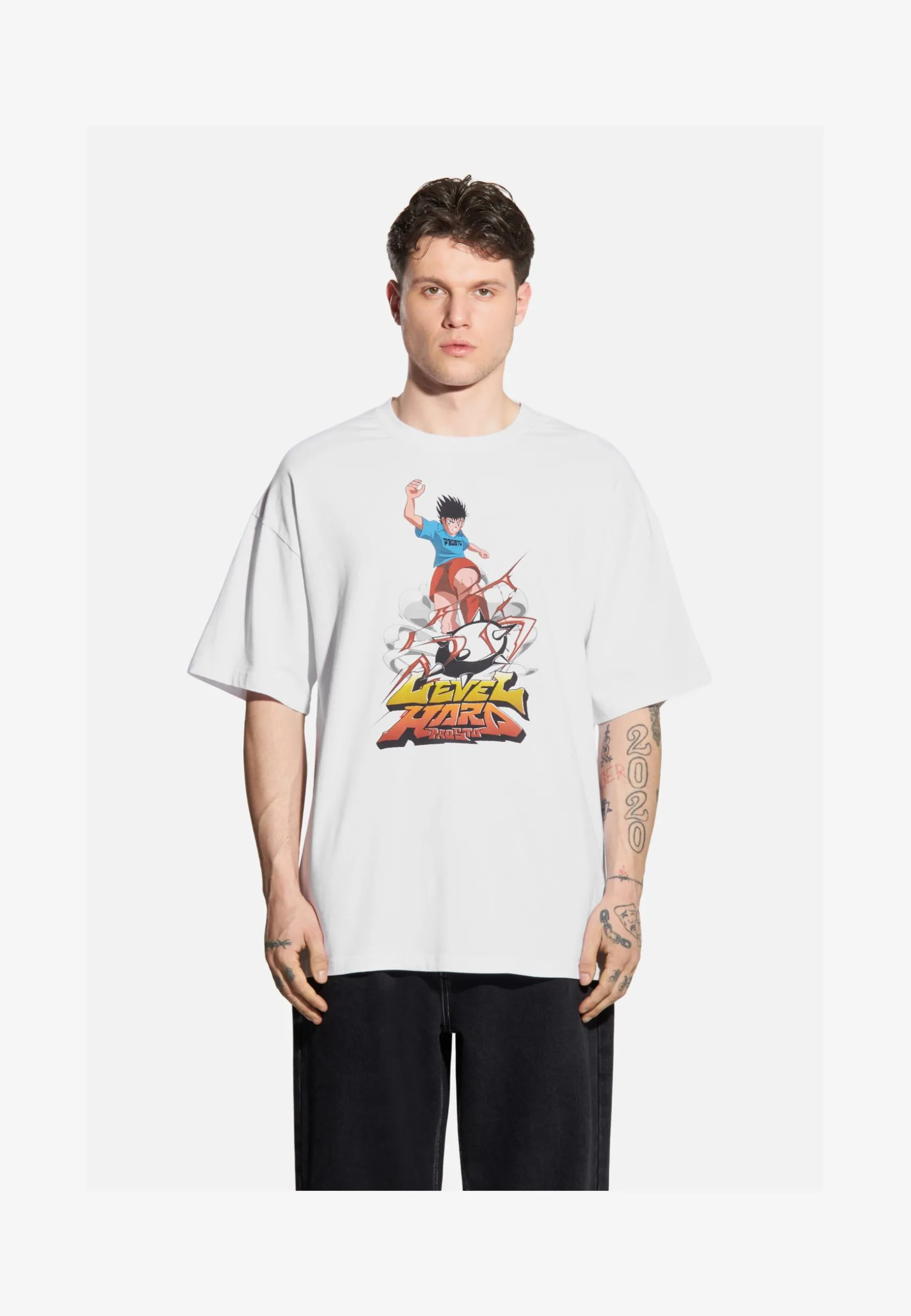 T-shirt LVLHard White