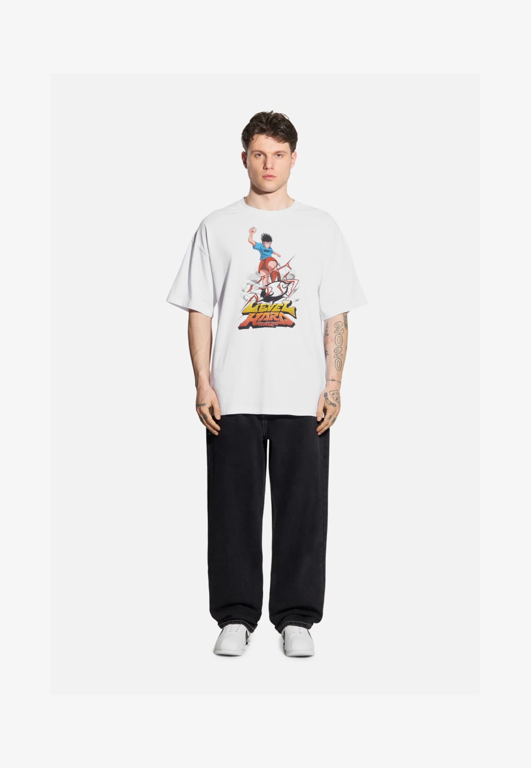 T-shirt LVLHard White