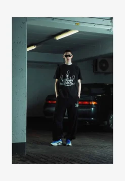 T-shirt WWO Tagger Washed Black